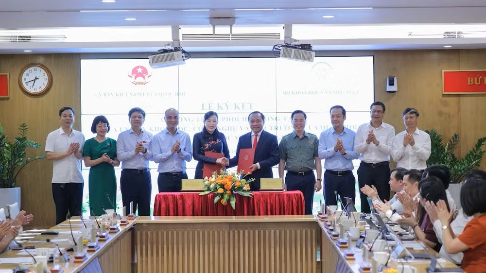 Bộ Khoa học và Công nghệ và Ủy ban Khoa học, Công nghệ và Môi trường tăng cường phối hợp giai đoạn 2026-2031