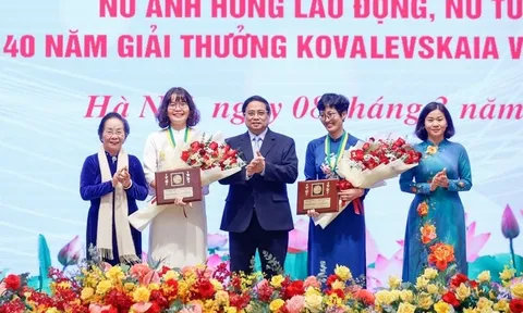 Hai nhà khoa học nữ được trao giải thưởng Kovalevskaia 2024