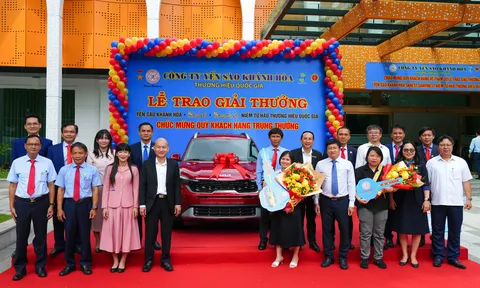 “Yến sào Khánh Hòa Sanest Sanvinest - Niềm tự hào thương hiệu quốc gia 2025”