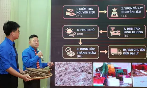 Thanh niên mang nông sản các địa phương đi tranh tài khởi nghiệp đổi mới sáng tạo