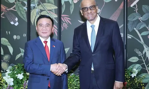Việt Nam - Singapore ra tuyên bố chung về chiến lược kết nối công nghệ