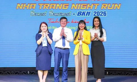 HỌP BÁO CÔNG BỐ GIẢI CHẠY NHA TRANG NIGHT RUN SANEST SANVINEST - BKH 2026