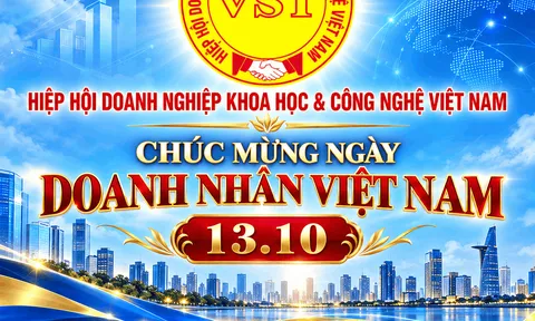 HIỆP HỘI DOANH NGHIỆP KHOA HỌC CÔNG NGHỆ VIỆT NAM: CHÚC MỪNG NGÀY DOANH NHÂN VIỆT NAM 13/10