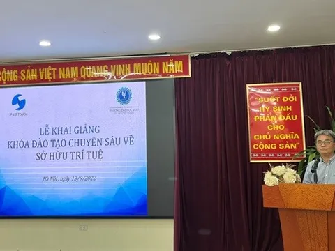 Khai giảng khóa đào tạo chuyên sâu về sở hữu trí tuệ tại Hà Nội