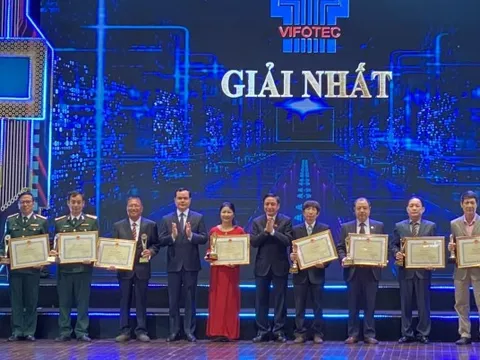 Vinh danh 45 công trình khoa học công nghệ xuất sắc 2021