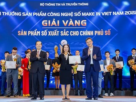 Các sản phẩm đạt giải thưởng Make in Vietnam 2022 giúp đẩy nhanh chuyển đổi số quốc gia