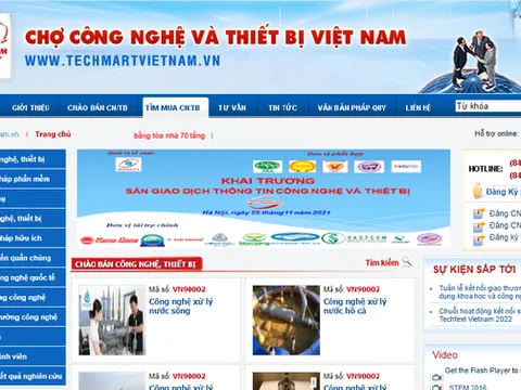 Sẽ vận hành Sàn Giao dịch công nghệ quốc gia tại Hà Nội