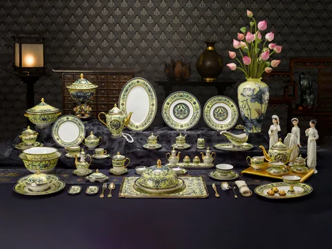 Thương hiệu Gốm sứ Minh Long I lưu truyền bản sắc văn hóa Việt