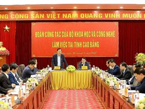 Cao Bằng phát triển kinh tế - xã hội nhanh và bền vững dựa vào khoa học, công nghệ và đổi mới sáng tạo