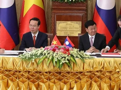 Việt Nam - Lào ký hợp tác khoa học, công nghệ và đổi mới sáng tạo