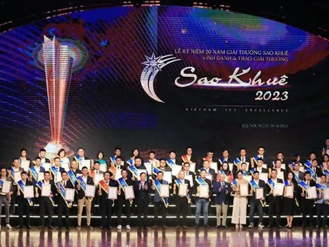 Sao Khuê 2023 vinh danh 182 nền tảng, giải pháp số