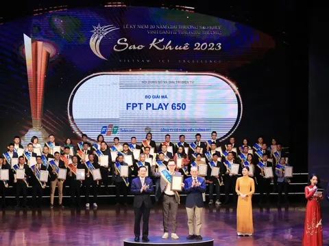 Giải thưởng Sao Khuê 2023: Thúc đẩy sự phát triển của kinh tế số