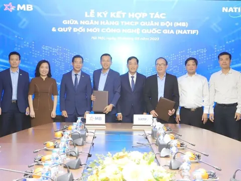 Quỹ Đổi mới công nghệ quốc gia ký thỏa thuận hợp tác cho vay với Ngân hàng Quân đội