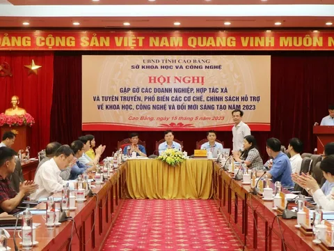 Viện Ứng dụng công nghệ phối hợp với Sở KH&CN tỉnh Cao Bằng giới thiệu các công nghệ tiềm năng ứng dụng tại Doanh nghiệp, HTX trên địa bàn tỉnh Cao Bằng