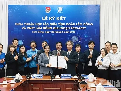 Hợp tác đẩy mạnh chuyển đổi số trong hoạt động Đoàn Thanh niên tại Lâm Đồng