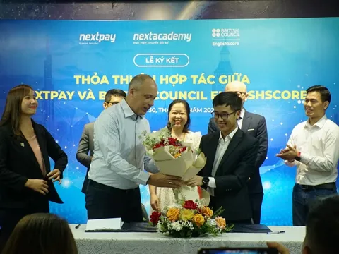NEXTPAY x British Council - English Score: Chia sẻ nguồn lực chuyển đổi số và Lễ ký kết thỏa thuận hợp tác hai bên