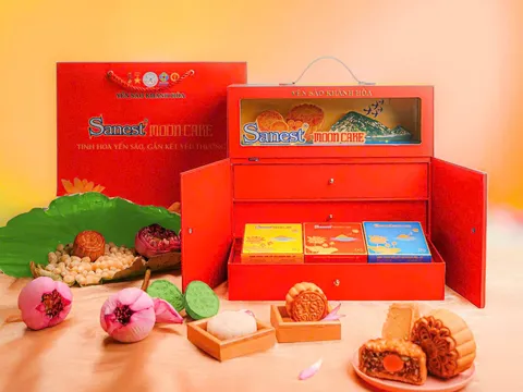 SANEST MOONCAKE 2025 TINH HOA YẾN SÀO – GẮN KẾT YÊU THƯƠNG “Trung thu – mùa trăng của ký ức và tình thân”