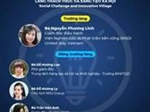 Làng Thách thức và Sáng tạo xã hội lần đầu tiên xuất hiện tại Techfest Vietnam 2021