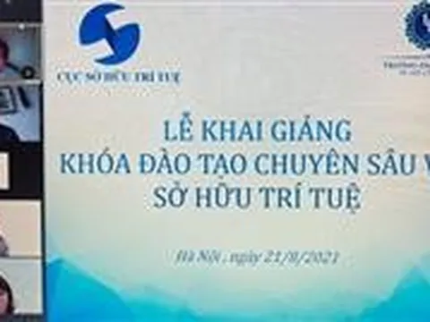 Khai giảng khóa đào tạo chuyên sâu về sở hữu trí tuệ tại Hà Nội