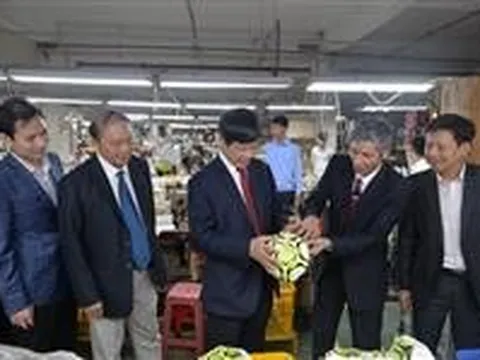 Chuyển đổi thành công công nghệ sản xuất bóng đá đạt tiêu chuẩn FIFA