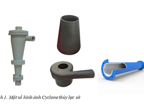 Viện nghiên cứu sành sứ và thủy tinh công nghiệp nghiên cứu cải tiến sản phẩm cyclone thủy lực sứ ứng dụng trong nhiều lĩnh vực