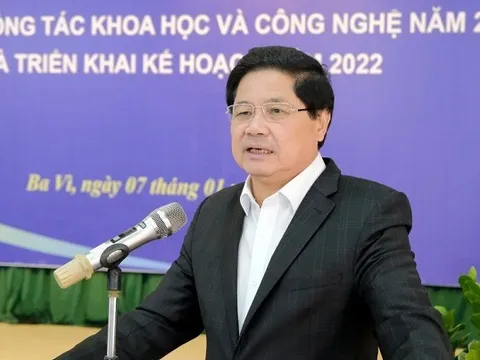 Hội nghị tổng kết công tác khoa học, công nghệ ngành nông nghiệp năm 2021 và triển khai kế hoạch năm 2022