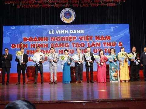 60 doanh nghiệp Việt Nam điển hình sáng tạo đã được vinh danh