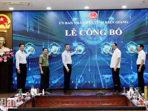 Kiên Giang: Công bố vận hành chính thức nền tảng Văn phòng điện tử tỉnh