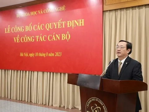 Bộ Khoa học và Công nghệ điều động, bổ nhiệm cán bộ chủ chốt