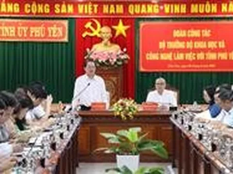 Khoa học, công nghệ và đổi mới sáng tạo đồng hành, thúc đẩy phát triển kinh tế xã hội tỉnh Phú Yên