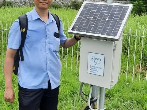 Nhà khoa học Việt làm thiết bị cảnh báo nguy cơ phóng xạ