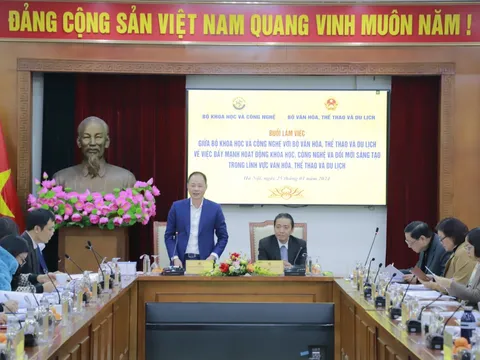Thúc đẩy nghiên cứu khoa học và công nghệ trong lĩnh vực văn hóa, thể thao và du lịch