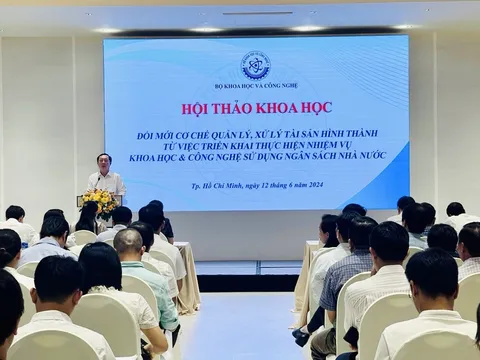 Đổi mới cơ chế quản lý, xử lý tài sản hình thành từ thực hiện nhiệm vụ KH&CN sử dụng ngân sách nhà nước