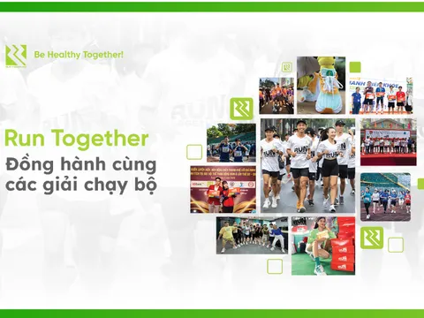 RUN TOGETHER – THƯƠNG HIỆU ĐỒNG HÀNH CÙNG NHỮNG GIẢI CHẠY UY TÍN