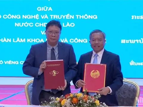 Việt Nam-Lào tăng cường hợp tác trong lĩnh vực khoa học và công nghệ