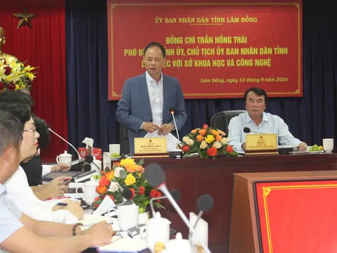 Lâm Đồng: Chú trọng ứng dụng KH&CN trong nông nghiệp, phòng chống sạt lở đất