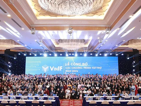 Quỹ VinIF công bố chương trình tài trợ khoa học công nghệ 2024