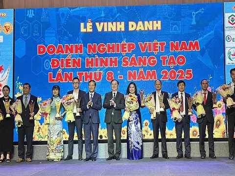 Vinh danh gần 60 doanh nghiệp và hợp tác xã điển hình sáng tạo năm 2025