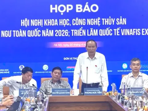 Sắp diễn ra Hội nghị khoa học, công nghệ, thủy sản và kiểm ngư năm 2026
