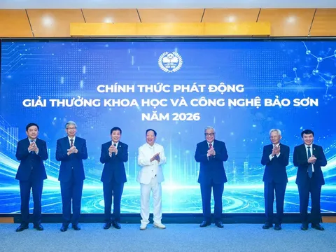 Phát động Giải thưởng Khoa học và Công nghệ Bảo Sơn 2026