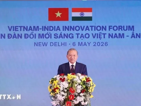 Tổng Bí thư, Chủ tịch nước Tô Lâm đề nghị thúc đẩy hình thành Đối tác số Việt Nam - Ấn Độ
