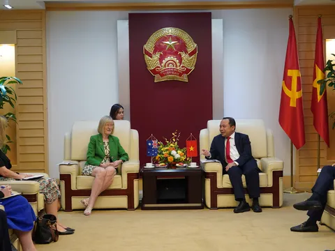 Việt Nam - Australia thúc đẩy hợp tác kinh tế số, công nghệ chiến lược và đổi mới sáng tạo