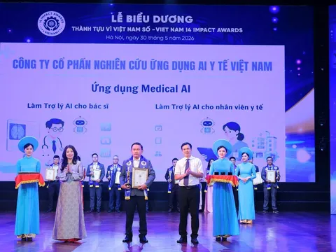 Medical AI nhận giải thưởng chuyển đổi số cấp quốc gia