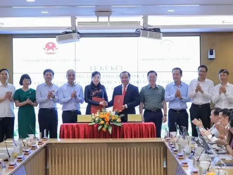 Bộ Khoa học và Công nghệ và Ủy ban Khoa học, Công nghệ và Môi trường tăng cường phối hợp giai đoạn 2026-2031