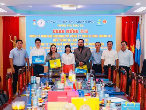 CÔNG TY YẾN SÀO KHÁNH HÒA HỢP TÁC VỚI CÁC ĐỐI TÁC NHẬT BẢN